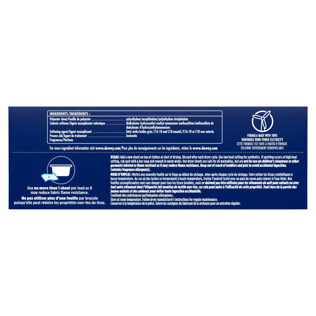 Downy Calm Mega Dryer Sheets Laundry Fabric Softener Lavender And Vanilla Bean - 50ct/6pk