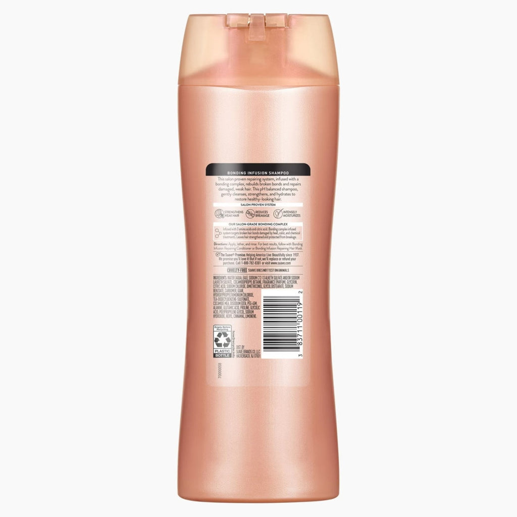 Suave Shampoo Bonding Infusion- 12.6oz/6pk