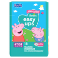 Pampers Easy Ups Training Underwear Peppa Pig Size 6 4T-5T - 18ct/4pk