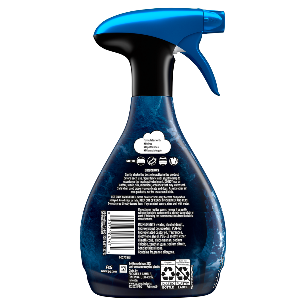Febreze Touch Fabric Spray Ocean - 16.9oz/6pk