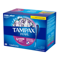 Tampax Pearl Tampons With Leakguard Braid Ultra Absorbency Unscented - 45ct/6pk