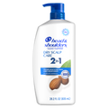 Head And Shoulders 2-in-1 Dandruff Shampoo And Conditioner Anti-Dandruff Treatment Dry Scalp Care For Daily Use Paraben Free - 28.2oz/4pk