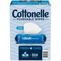 Cottonelle Individual Flushable Wipes Total 504 Wipes - (12x42)ct/1pk