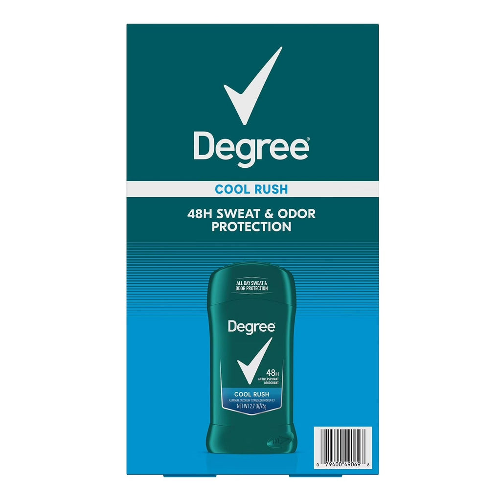 Degree Men Dry Protection Antiperspirant Cool Rush - (5x2.7)oz/1pk