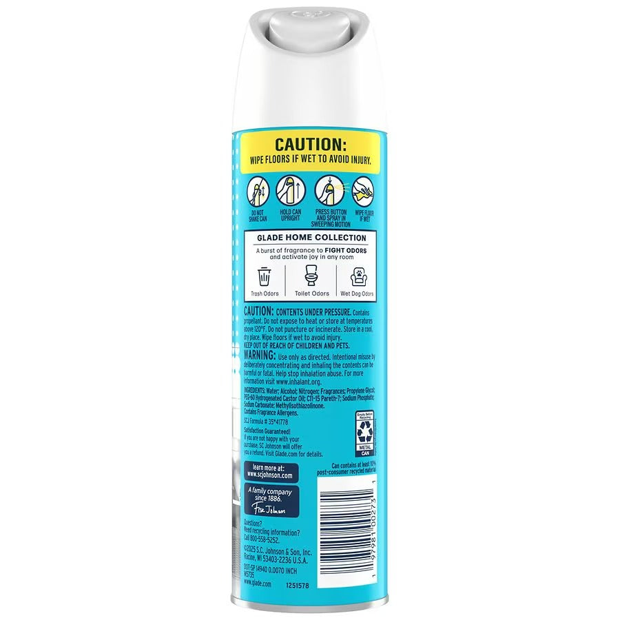 Glade Aerosol - Sea Waves - 7.3oz/6pk