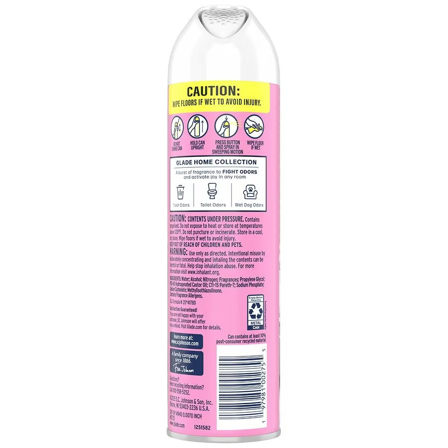 Glade Aerosol - Passion Fruit - 7.3oz/6pk