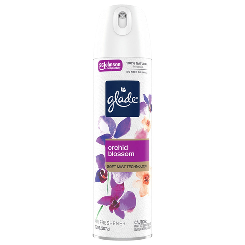 Glade Aerosol - Orchid Blossom - 7.3oz/6pk