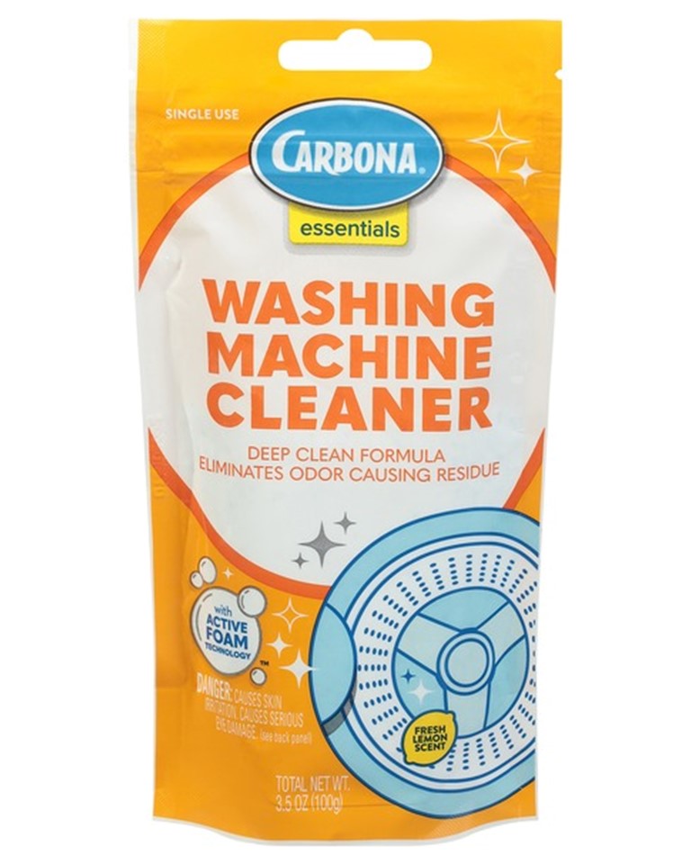 Carbona Essentials Washing Machine Cleaner - 3.5oz/12pk