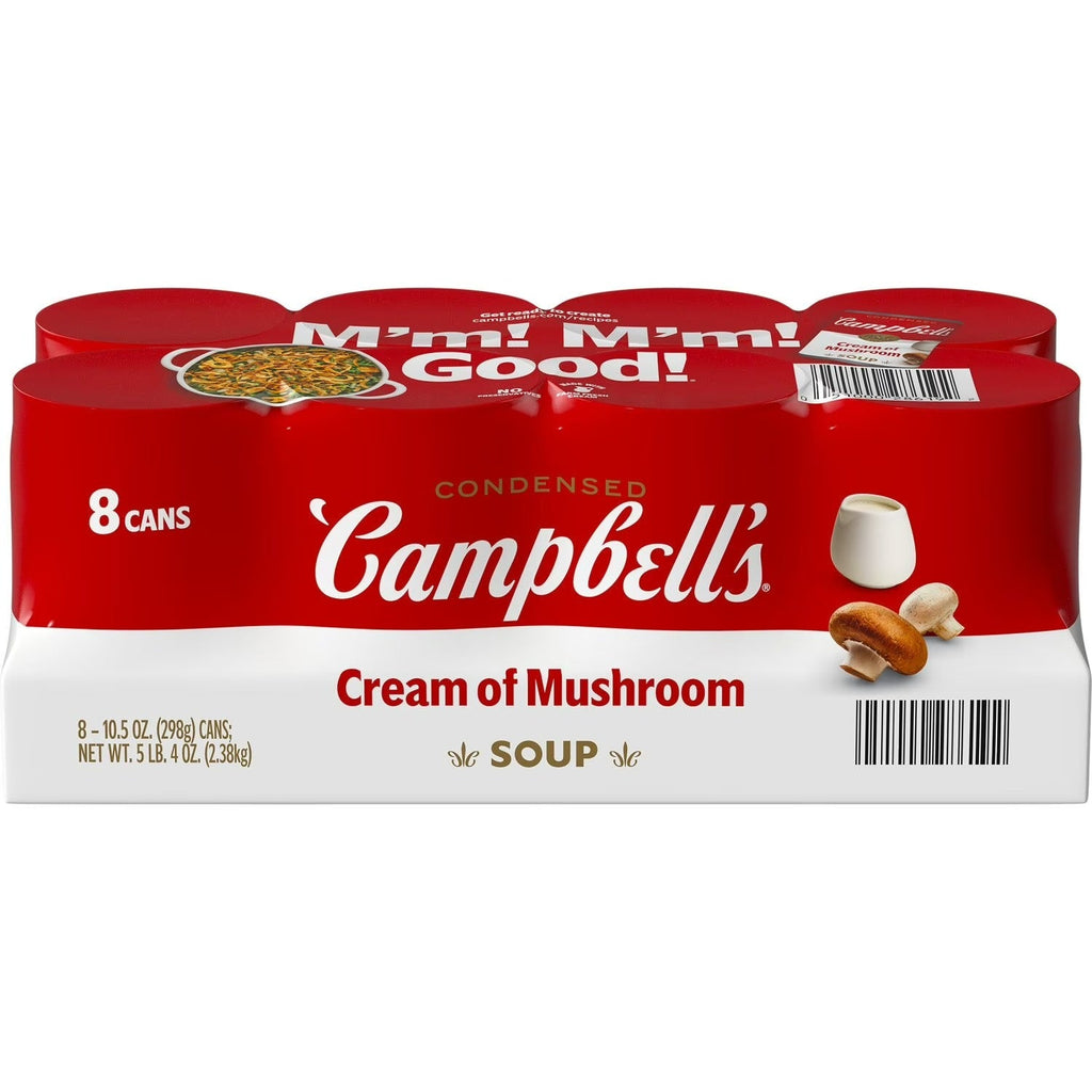 Campbell's Cream of Mushroom Soup - 10.5oz/8pk