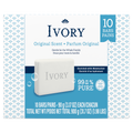 Ivory Gentle Bar Soap Designed For Whole Family 99.44% Pure Formula Plant-Based Cleansers Made Without Heavy Perfumes Parabens Or Phthalates Original Scent - (10x3.17)oz/10pk