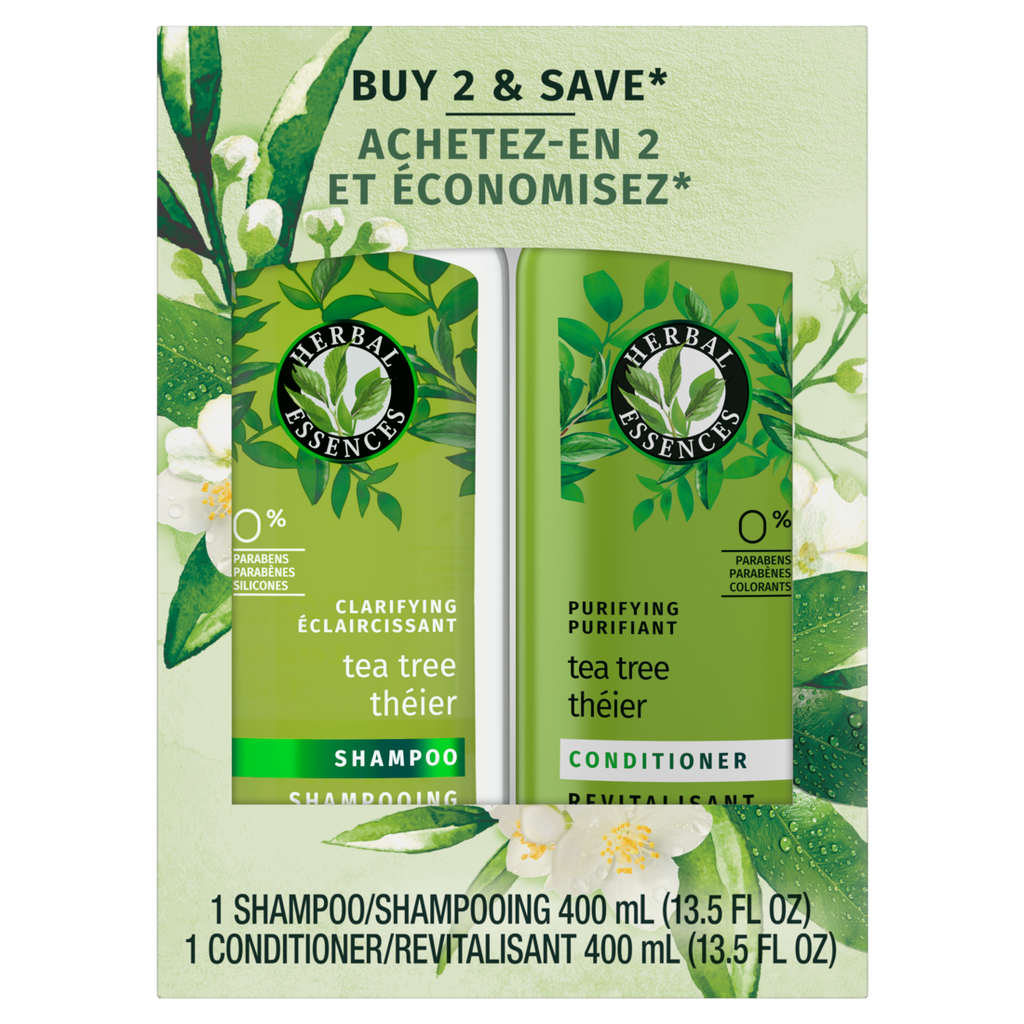 Herbal Essences Clarify And Purify Shampoo And Conditioner Dual Pack - (2x13.5)oz/4pk