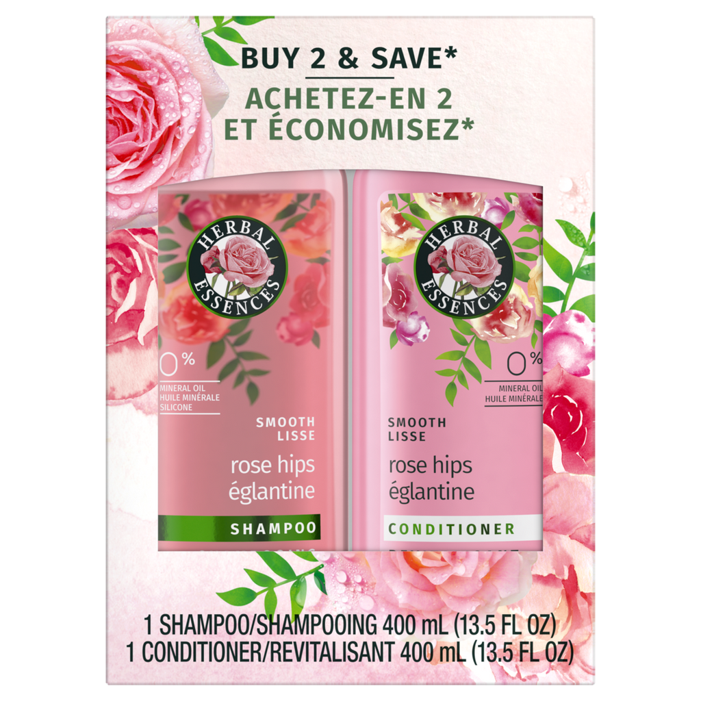 Herbal Essences Smooth Shampoo And Conditioner - (2x13.5)oz/4pk