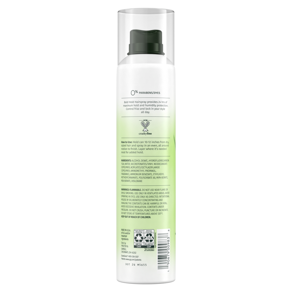 Herbal Essences Bold Hold Hairspray Hair Spray For All Hair Types 24-Hour Hold - 8oz/12pk