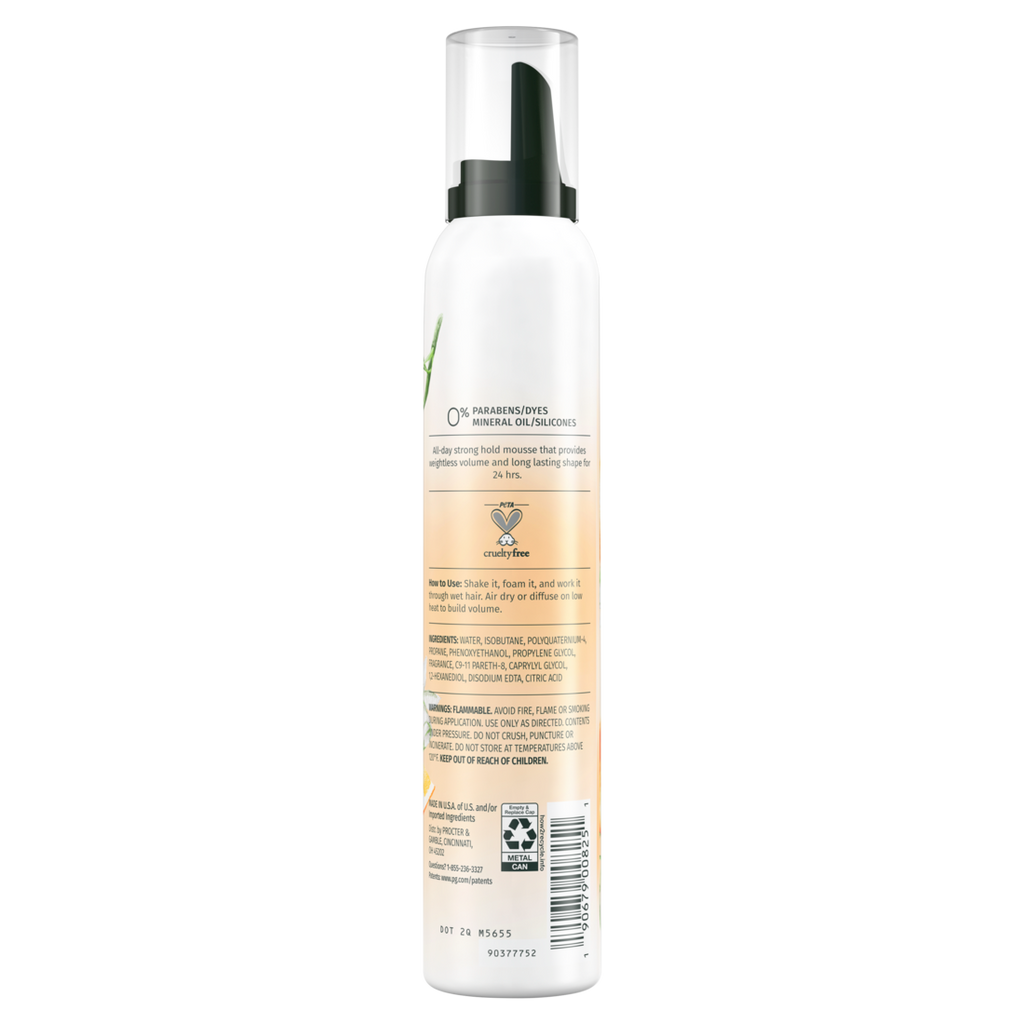 Herbal Essences Volumizing Mousse Weightless Volume All Day Hold Mousse For Fine Hair - 6.8oz/12pk