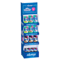 Always Ultra Pads Display (6x28ct Size 3 Extra Long; 6x36ct Size 1 Regular; 9x26ct Size 4 Overnight; 6x24ct Size 5 Extra Heavy Overnight; 6x32ct Size 2 Long) - (24-36)ct/33pk