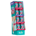 Pampers Cruisers 360 Trial Pack Display (15x3ct Size 4; 15x3ct Size 5; 10x3ct Size 6) - 3ct/40pk