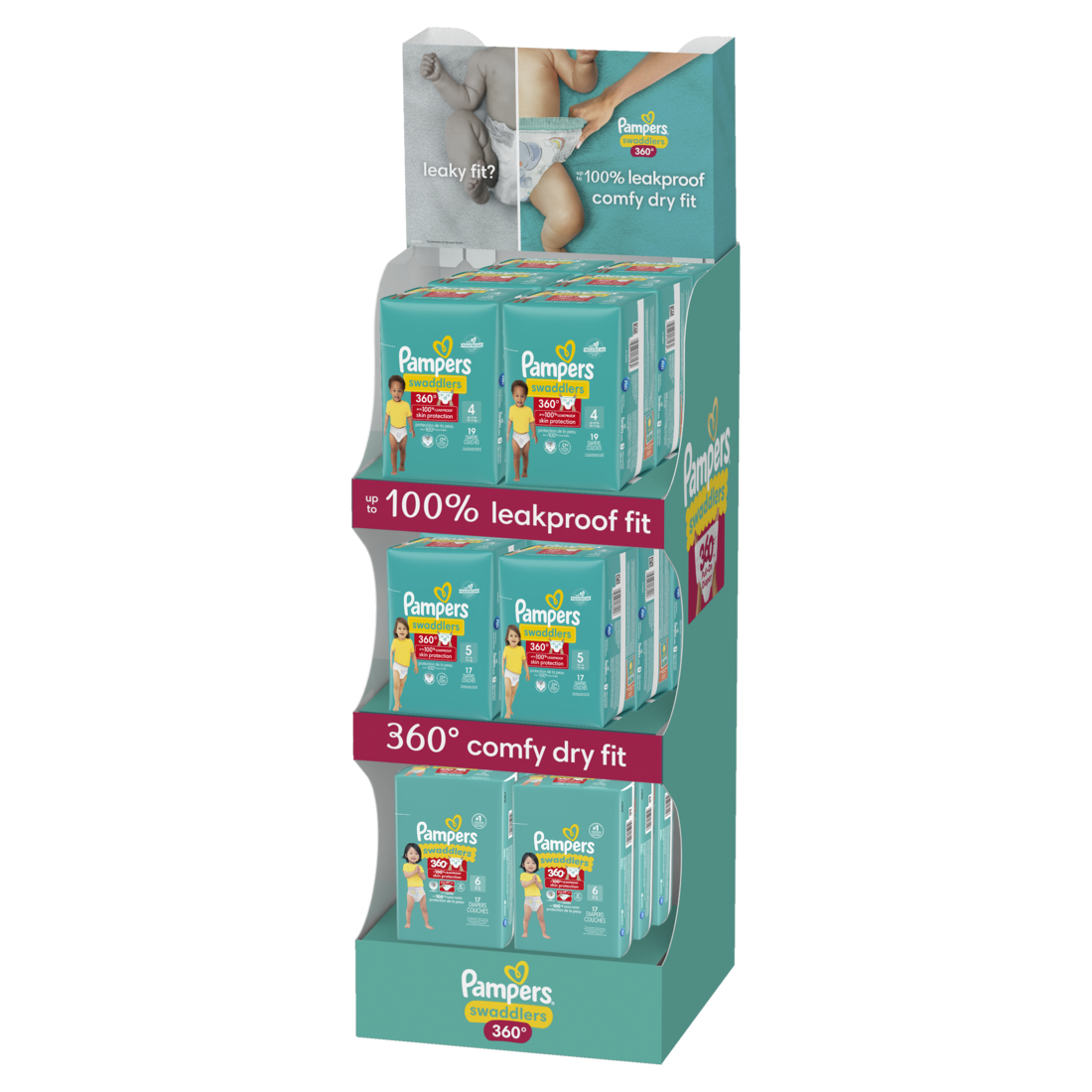 PAMP SW360 JUMBO S4-6 FD - 18pk