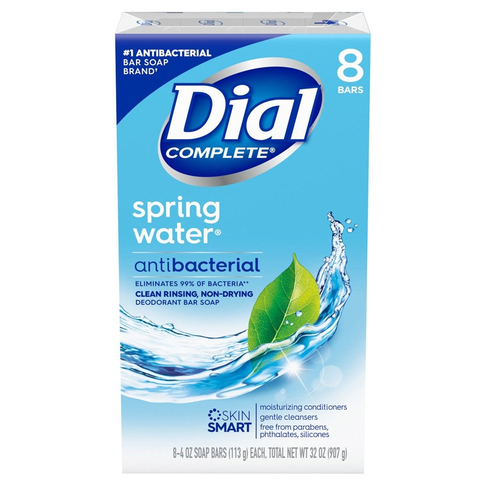 Dial Bar Spring Water - (8x4.0)oz/4pk
