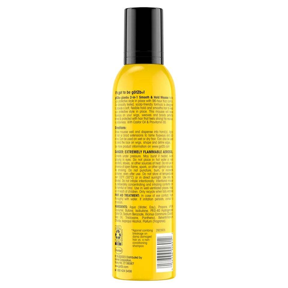 Got2b Glued Smooth & Hold Mousse - 8oz/6pk