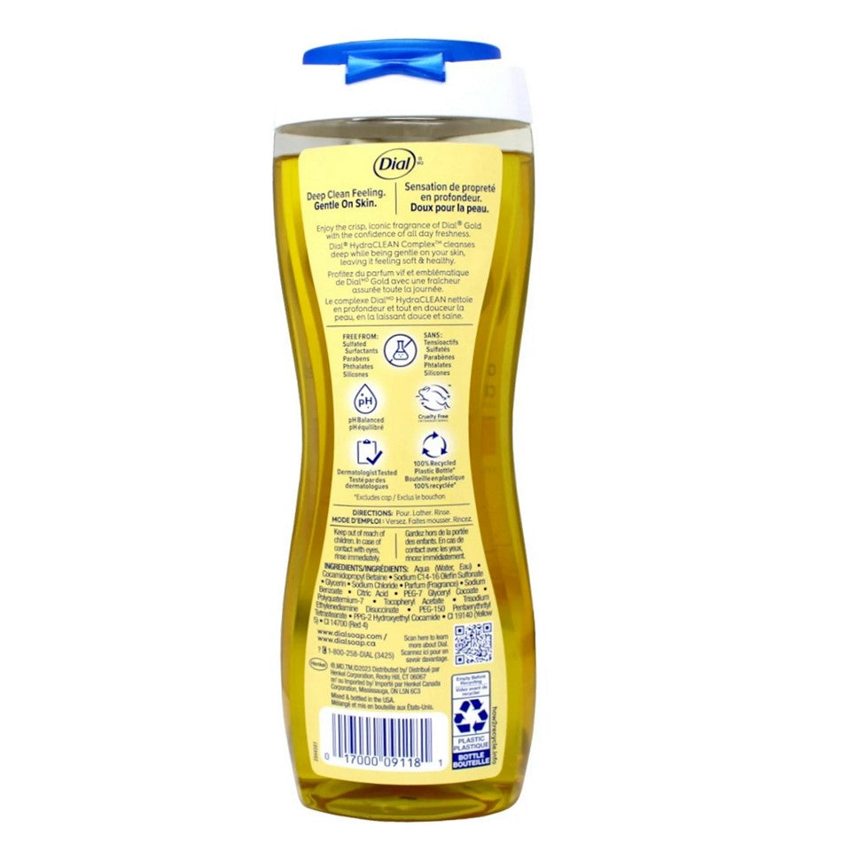Dial Body Wash Gold - 16oz/6pk