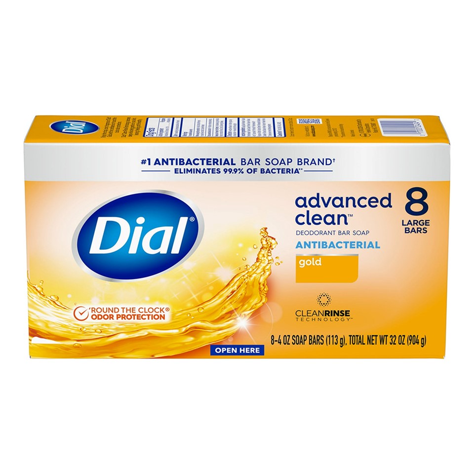 Dial Bar Gold - (8x4.0)oz/4pk