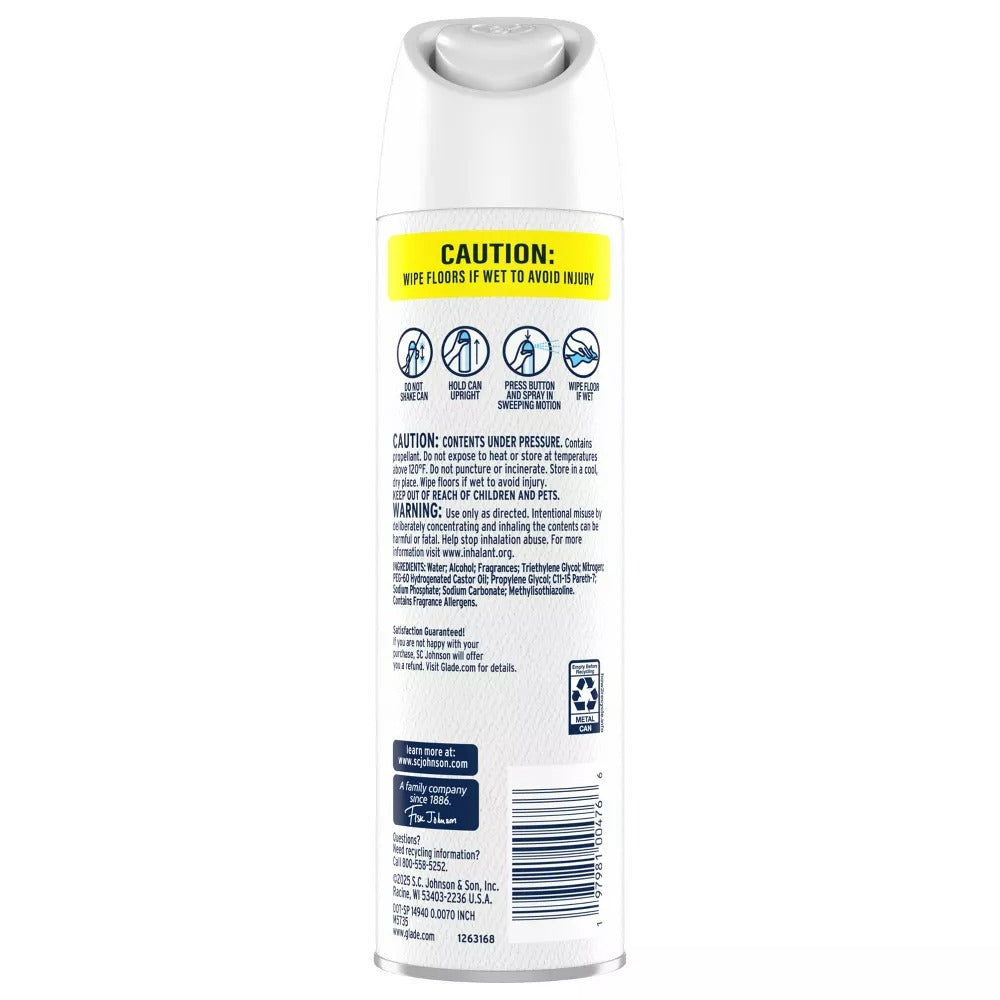 Glade Aerosol - Dewdrop Petals - 7.3oz/6pk