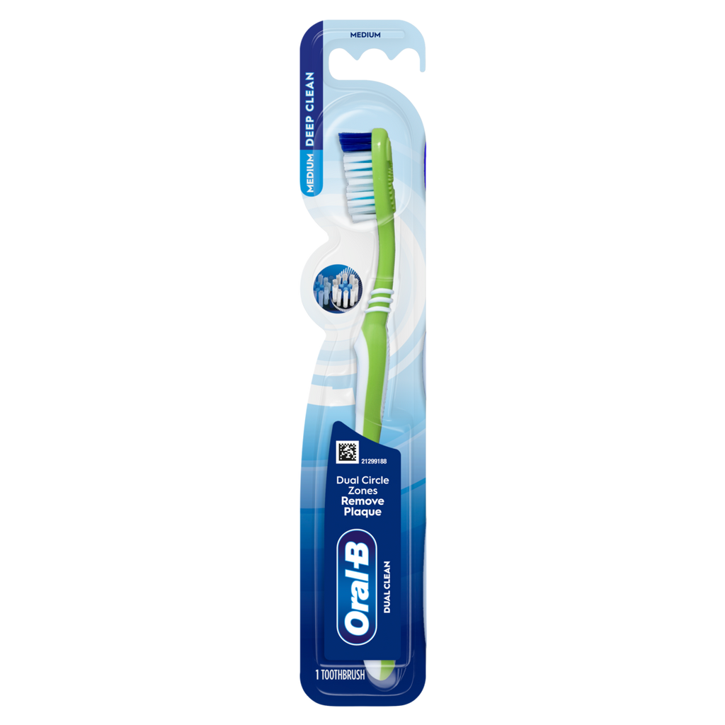 Oral-B Toothbrush Dual Clean Medium - 1ct/36pk