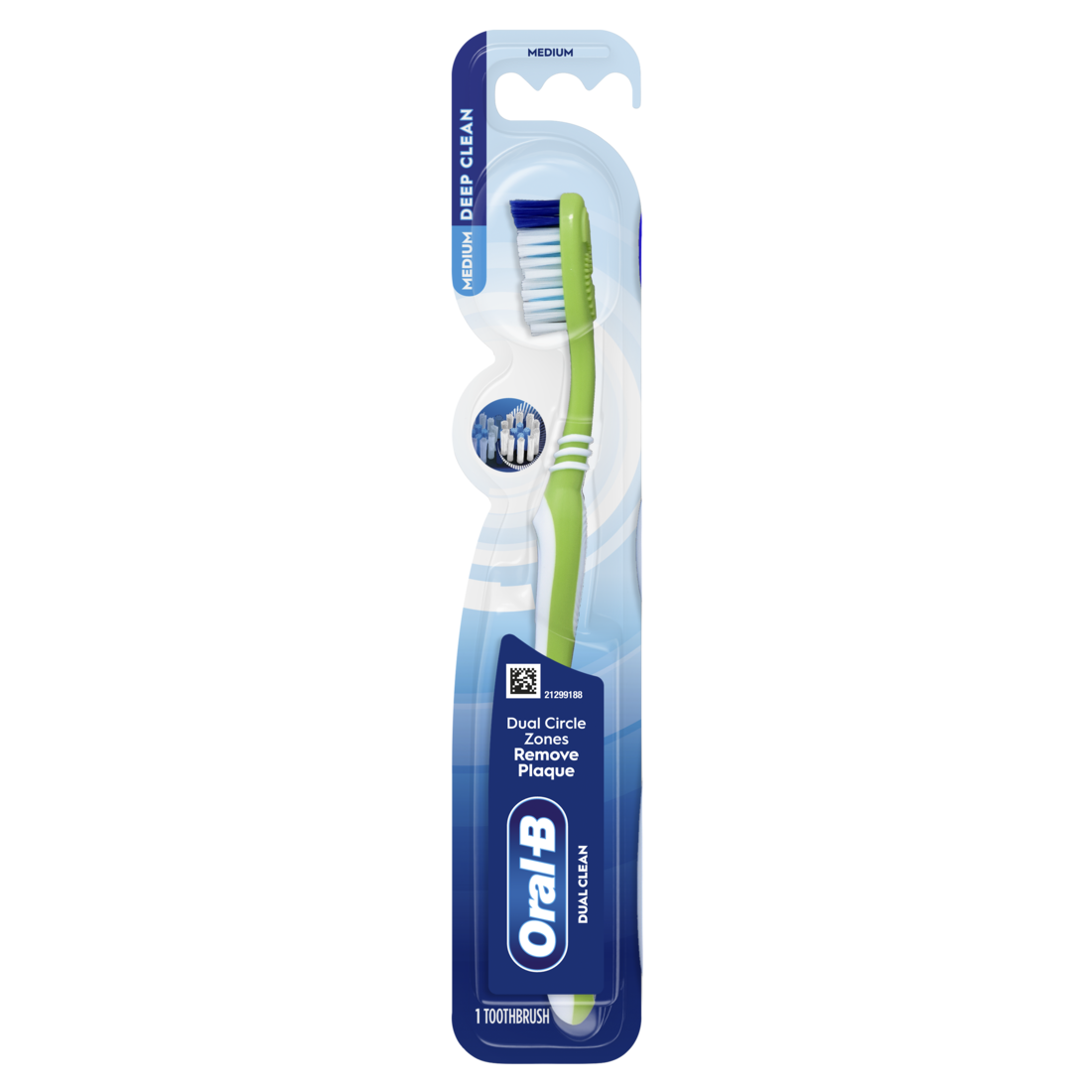 Oral-B Toothbrush Dual Clean Medium - 1ct/36pk