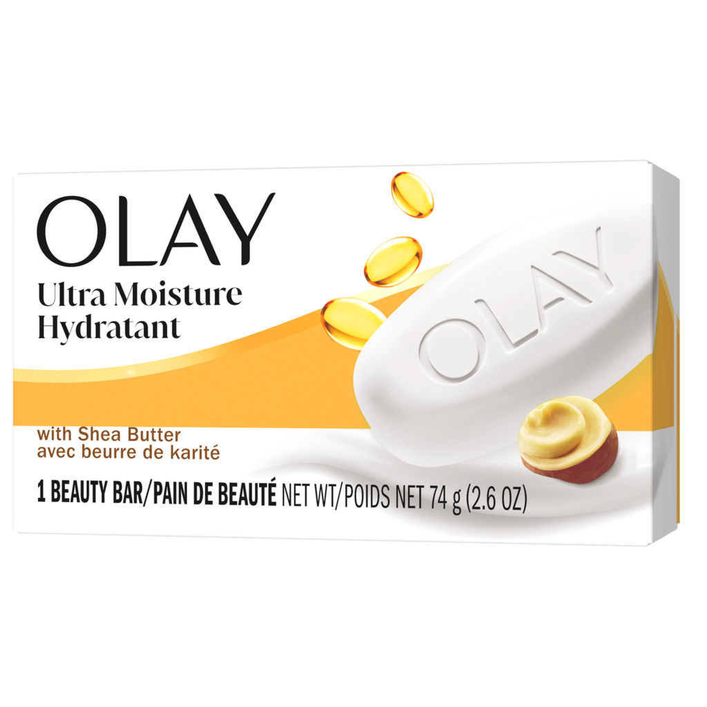 Olay Ultra Moisture Shea Butter Beauty Bar With Vitamin B3 Complex- 2.6oz/48pk