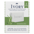 Ivory Gentle Bar Soap Soothing Notes Of Aloe - (3x3.17)oz/24pk