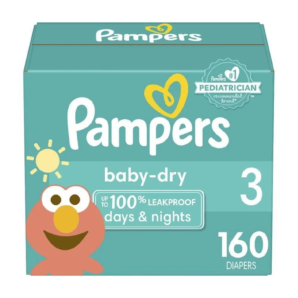 Pampers Baby-Dry S3 Huge - 160ct/1pk
