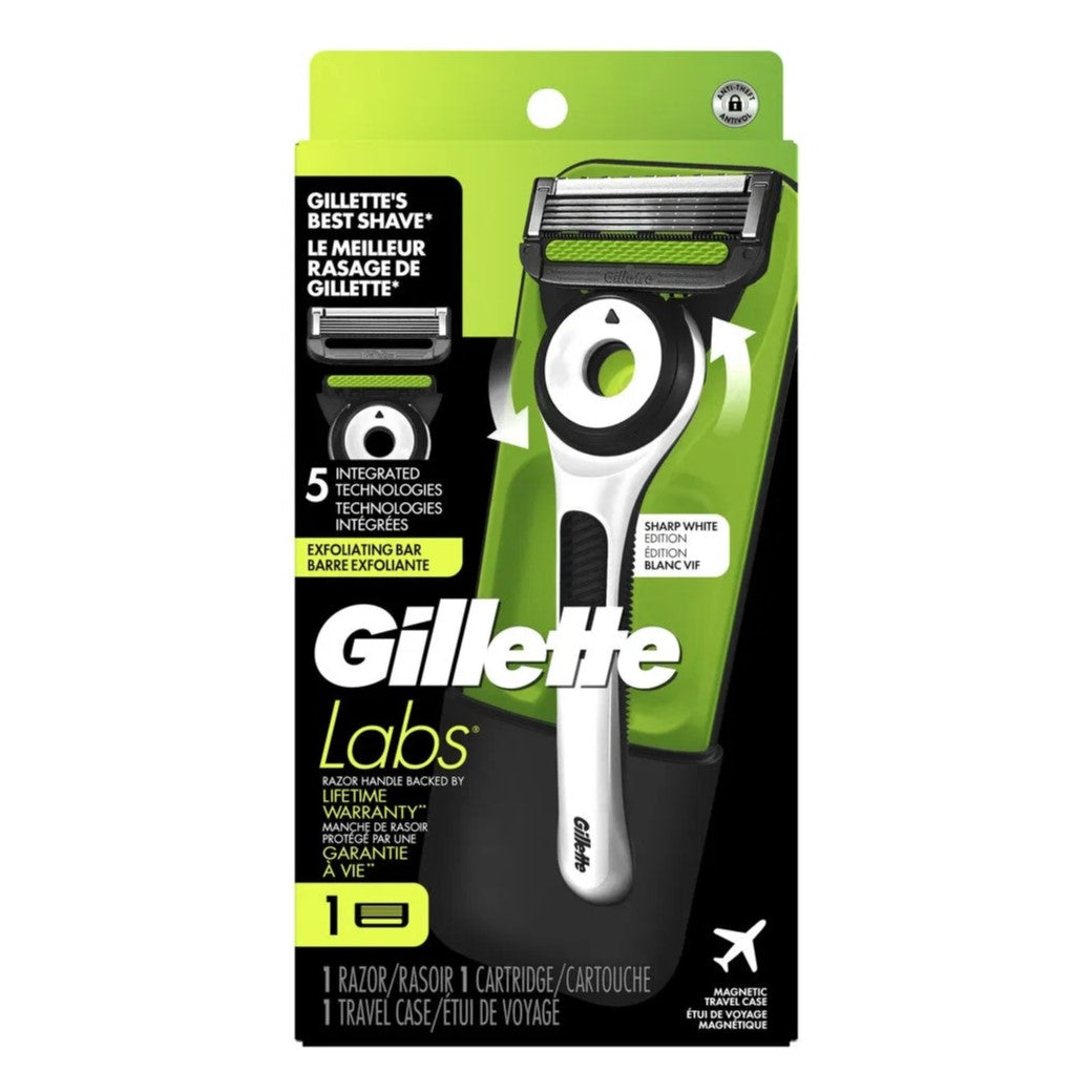 Gillette - Labs White Razor 1Up - 1ct/18pk