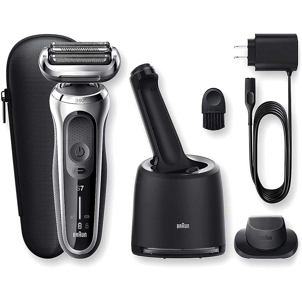 Braun Shaver 7071cc System Silver US - 1box/2pk