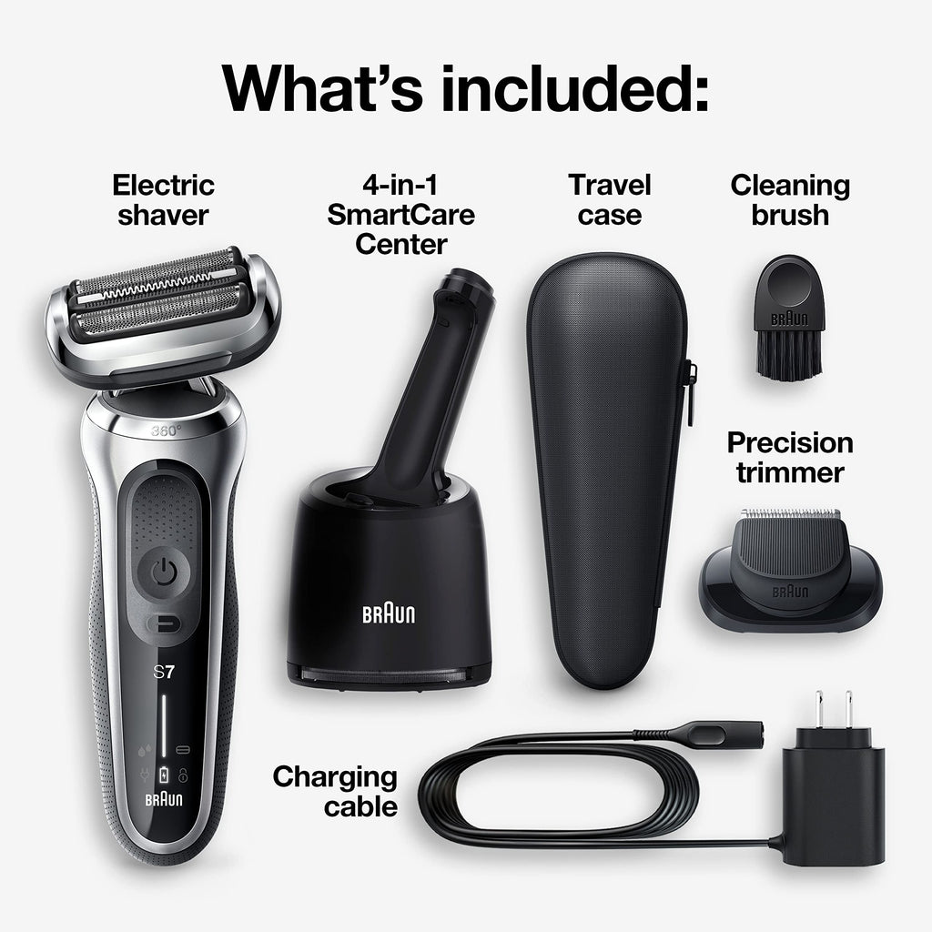 Braun Shaver 7071cc System Silver US - 1box/2pk
