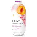 Olay Fresh Radiance Body Wash With Essence Of Peach And Cherry Blossom Vitamin B3 And Antioxidant Blend - 22oz/4pk