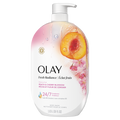 Olay Fresh Radiance Body Wash With Essence Of Peach And Cherry Blossom Vitamin B3 And Antioxidant Blend - 35oz/4pk