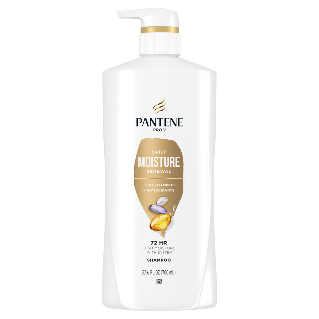 Pantene Daily Moisture Renewal 72 HR Lush Moisture Shampoo - 23.6oz/4pk