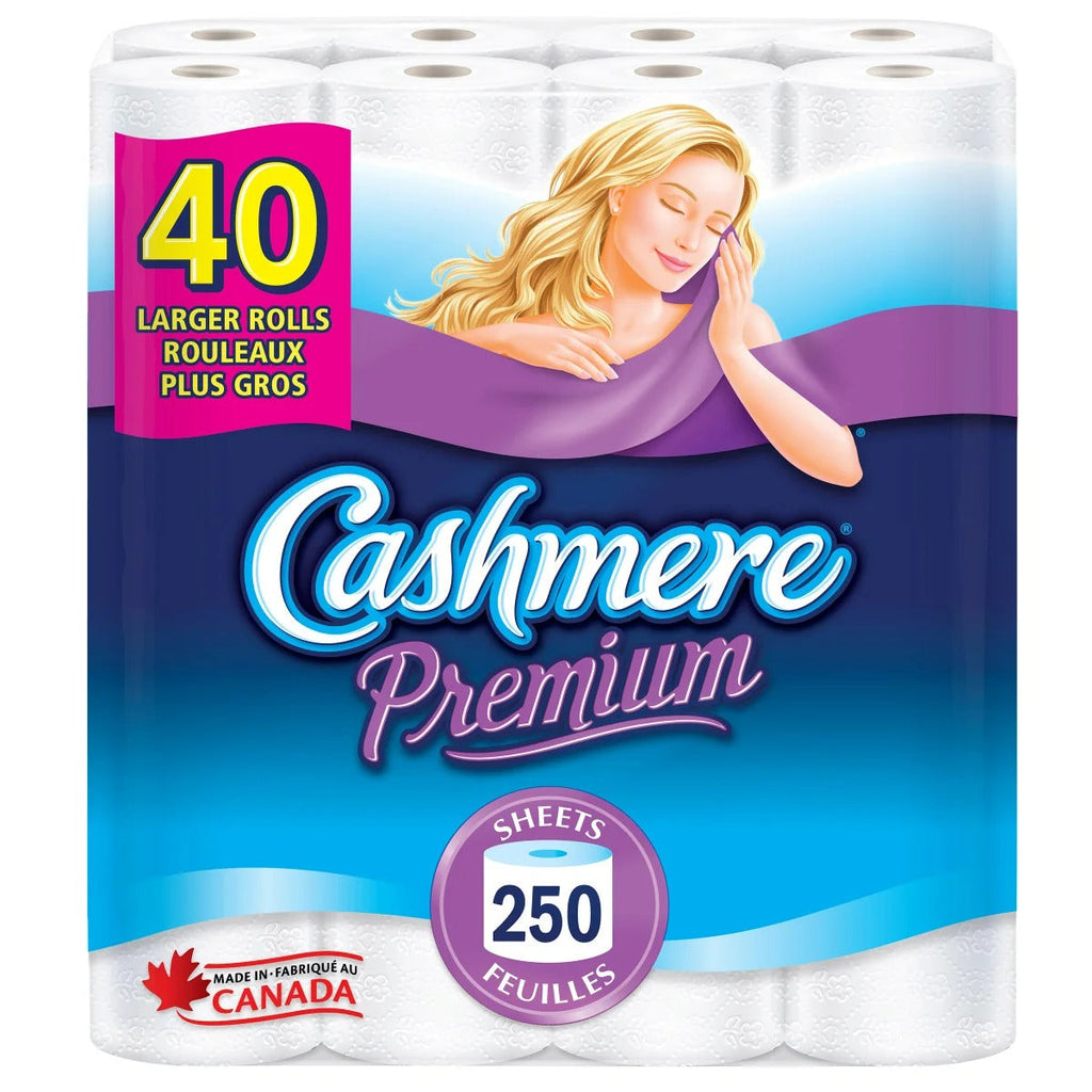 Cashmere Premium 2-ply Bathroom Tissue - 250ct/40pk