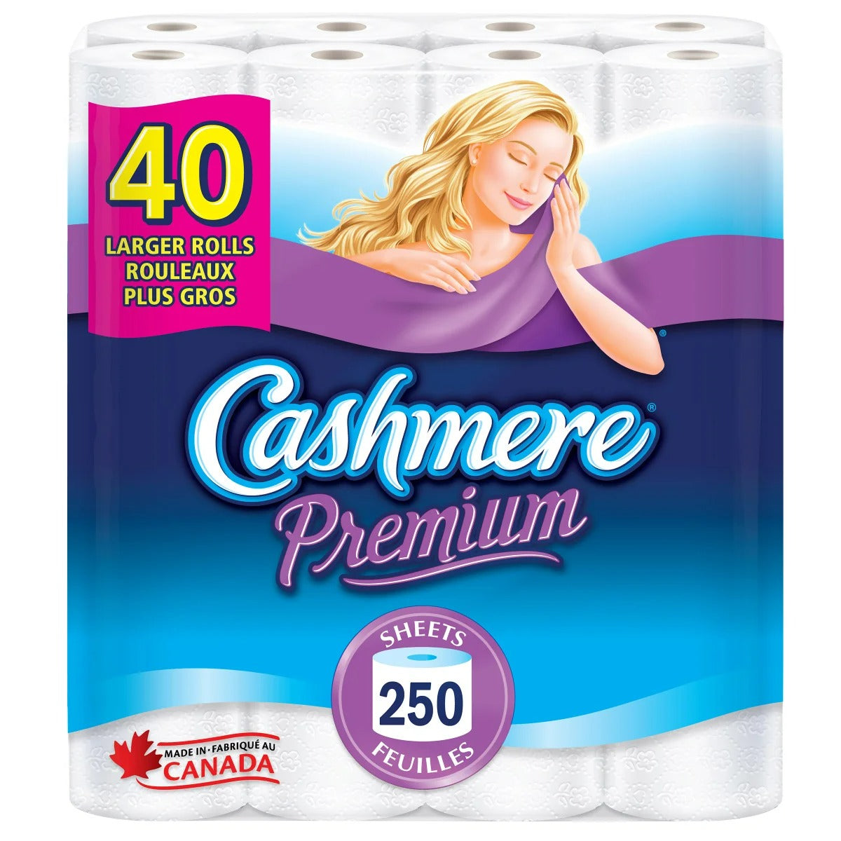 Cashmere Premium 2-ply Bathroom Tissue - 250ct/40pk