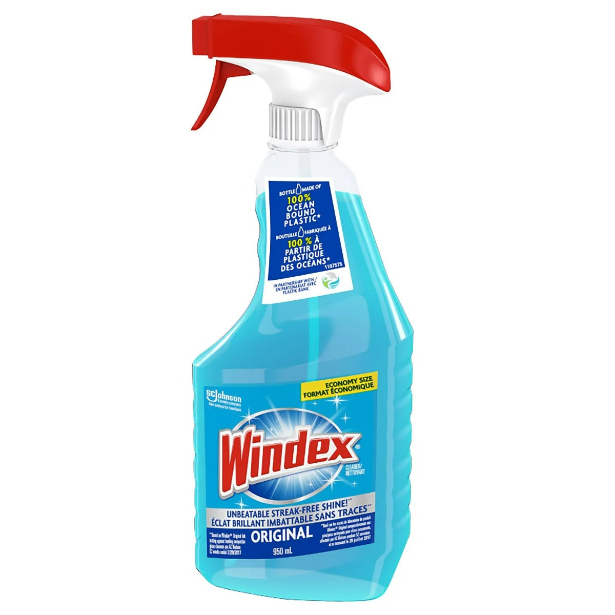Windex Original Glass Cleaner Trigger 32oz (950ml) and 169oz (5L) Refill - 201oz/3pk
