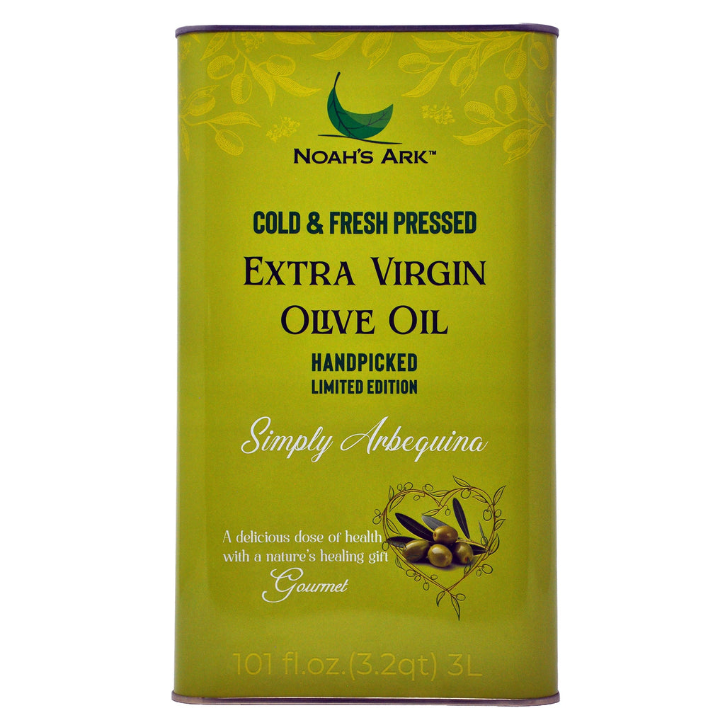 Noah's Ark Arbequina Extra Virgin Olive Oil - 3L/101oz/4pk