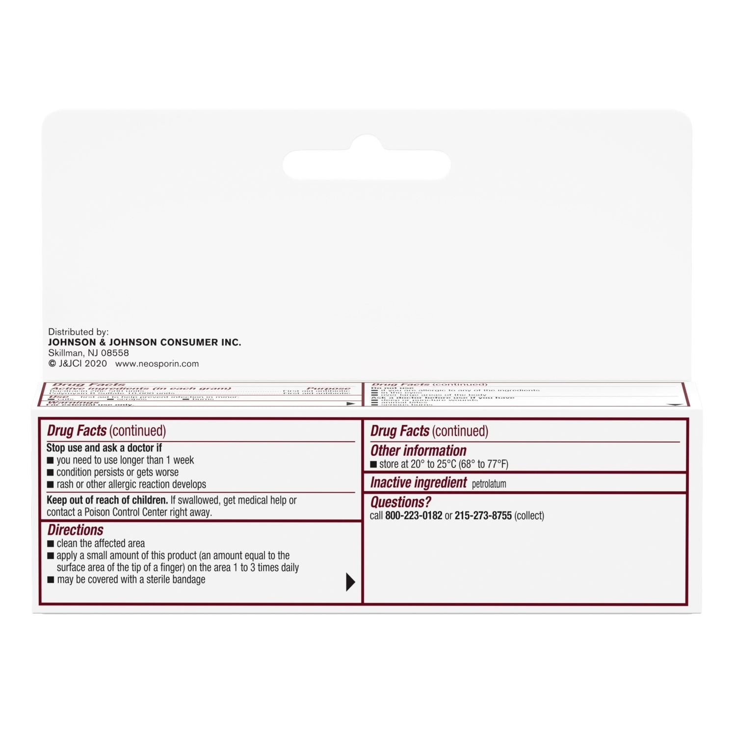 Polysporin First Aid Antibiotic Ointment - 1oz/6pk