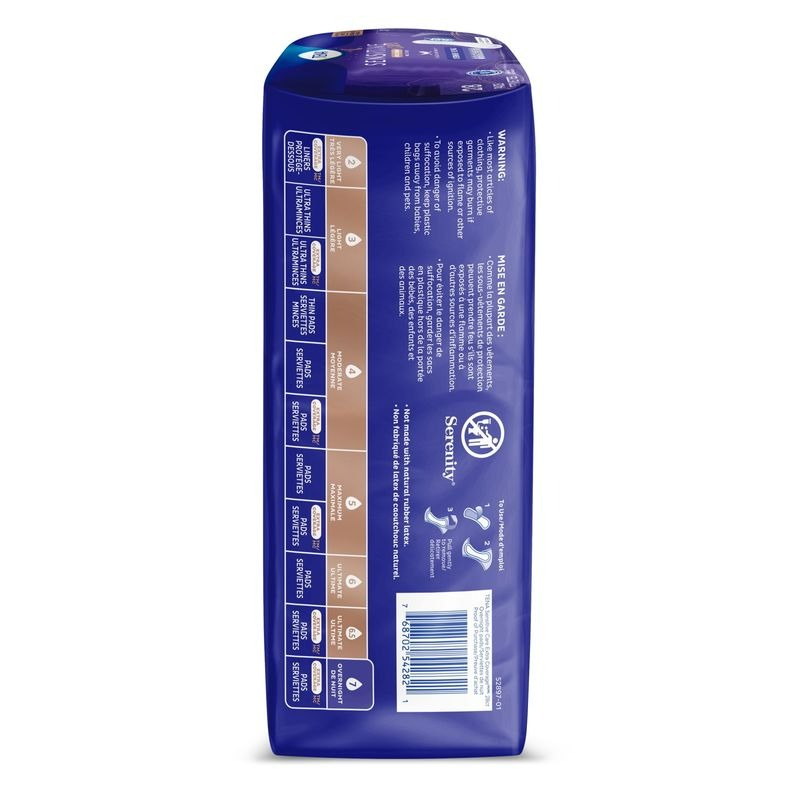Tena Pads Overnight Extra Coverage - 28ct/3pk
