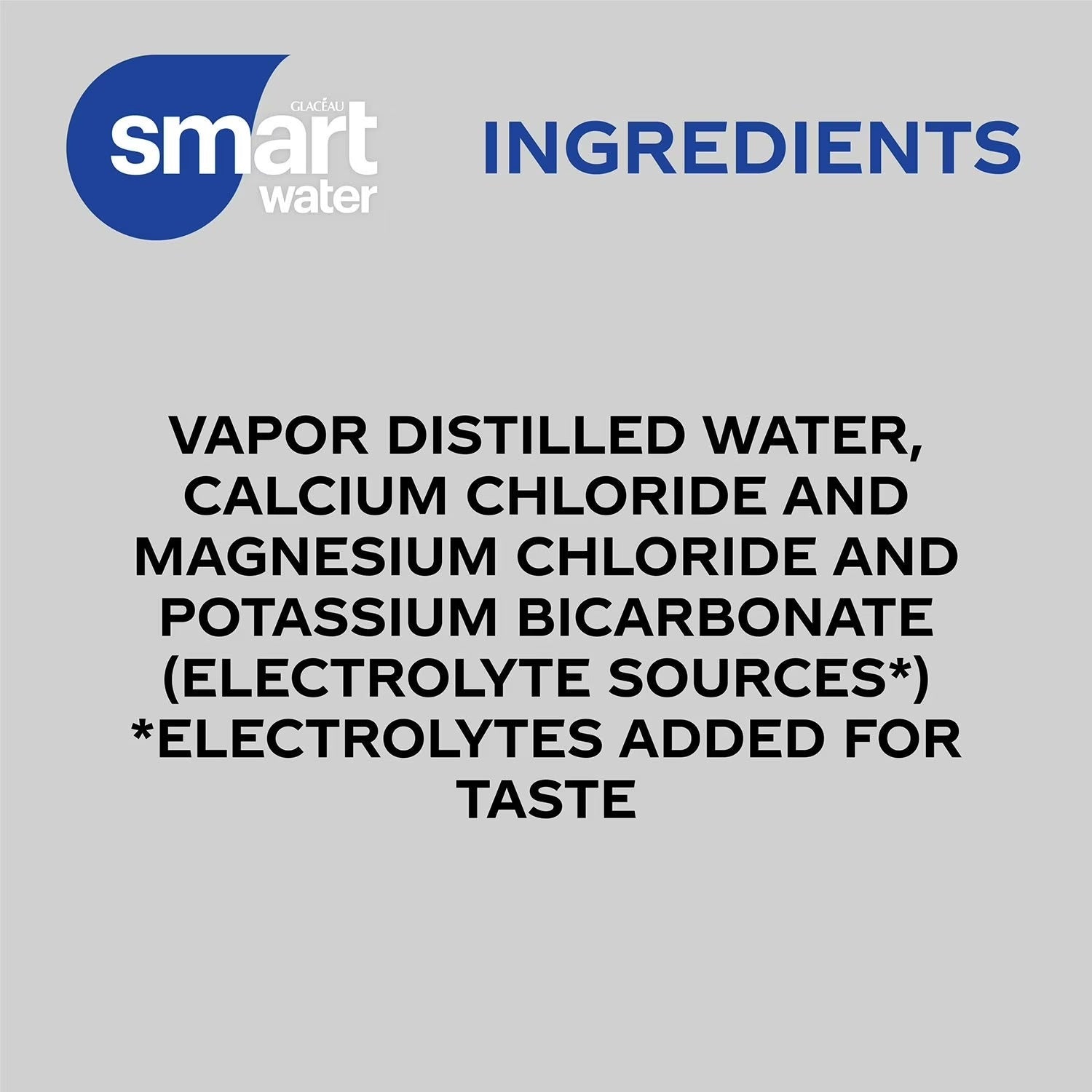 SmartWater Vapor Distilled Premium Water Bottles - 33.8oz/1L/15pk