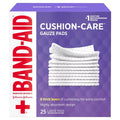 Band-Aid First Aid Products Cushion-Care Gauze Pads Large 4" x 4" - 25ct/3pk