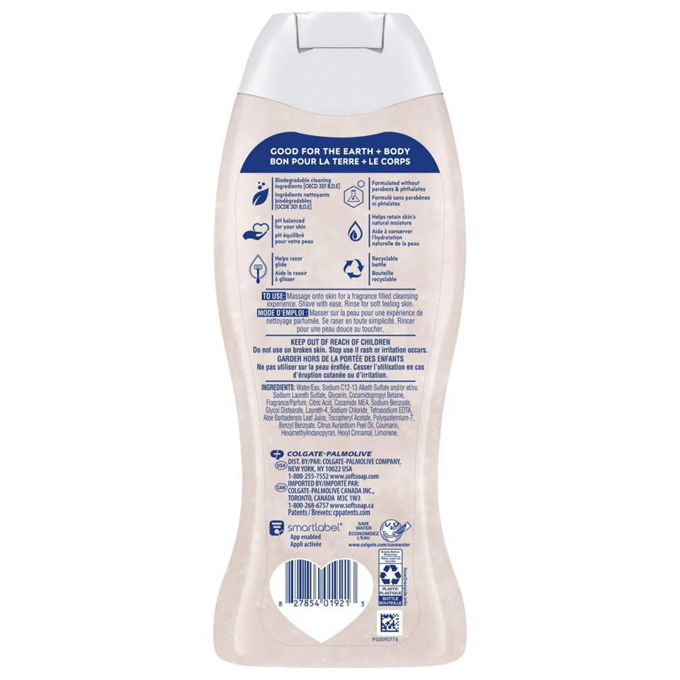 Softsoap Body Wash and Shave Gel Rich Coconut - 20oz/4pk