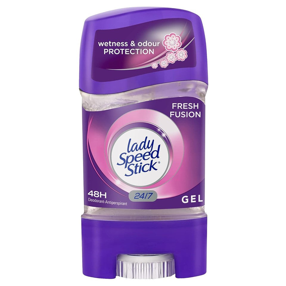 Lady Speed Stick Gel Antiperspirant Fresh Fusion - 2.3oz/12pk