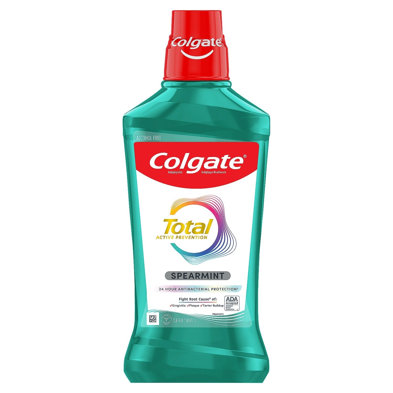 Colgate Total Mouthwash Spearmint (1L) - 33.8oz/6pk