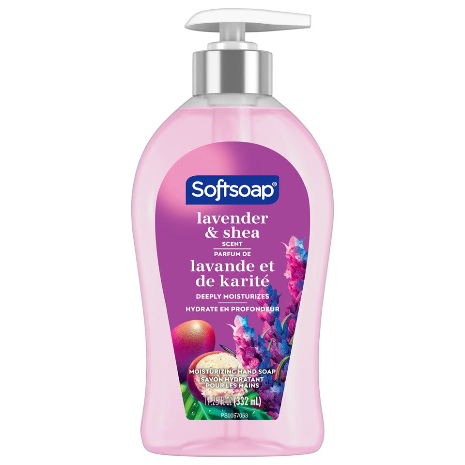 SoftSoap Liquid Hand Soap Pump Lavender & Shea - 11.25oz/6pk