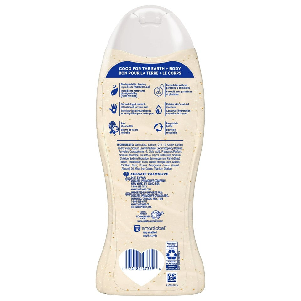 SoftSoap Moisturizing Body Wash Shea & Almond Oil - 20oz/4pk